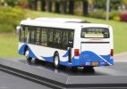 Blue-White 1:64 Scale Diecast Volvo B7RLE City Bus Model