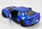 1:24 Scale Blue Maisto 2017 Diecast Chevrolet Camaro ZL1 Model