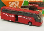 1:64 Scale Red Welly Diecast Neoplan Starliner Coach Bus Model