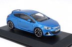 1:43 Scale Red / Blue Diecast Opel Astra OPC Model