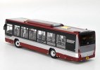 Red 1:64 Scale NO.701 Diecast Foton BJ6123 City Bus Model