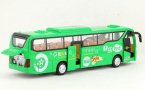 Kids Green 1:48 Scale Diecast Coach Bus Toy