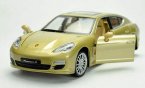 Blue / White / Golden / Red Diecast Porsche Panamera S Toy