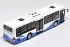 White 1:43 Scale Die-Cast Sunwin ShangHai City Bus Model