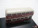 Mini 1:76 Scale Red OXFORD Brand Double Decker Bus Model