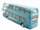 Blue 1:76 Scale CMNL E400 Dennis Double-Decker Bus Model