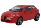 1:43 Scale Red Diecast Alfa Romeo MiTo Model