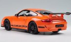 White / Green / Orange 1:18 Welly Diecast Porsche 911 GT3 RS