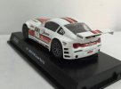 1:43 Red-White Motorama Diecast BMW Z4 M Coupe Racing Model