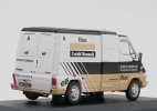1:43 Scale IXO Team Diac Diecast 1985 Renault Master Van Model