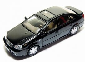 1:43 Scale Black / White Diecast Buick Excelle Model