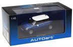 1:43 Golden / Blue / Silver AUTOart Diecast Mini Cooper Model