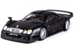 Silver 1:18 Scale Maisto Diecast Mercedes-Benz CLK-GTR Model