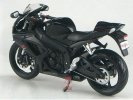 Kids 1: 12 Scale Black / Yellow Maisto Suzuki GSX-R600 Toy