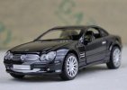 1:32 Black / Yellow / Red / Blue Diecast Mercedes-Benz SL500 Toy