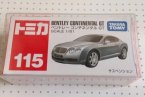 Silver Kids 1:61 Scale Tomy Diecast Bentley Continental GT Toy