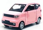 Blue / Pink / White 1:24 Diecast Wuling Hongguang MINI EV Toy