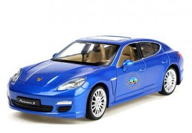 Blue / White / Golden / Red Diecast Porsche Panamera S Toy