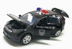 1:32 Scale Black / White Kids Diecast Honda CR-V Police Toy