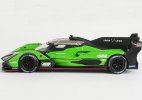Green 1:43 Scale Bburago Diecast Lamborghini SC63 Model