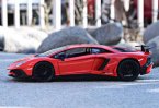 Red 1:24 Bburago Diecast Lamborghini Aventador LP750-4 SV Model