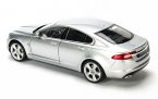 Silver 1:24 Scale Diecast Jaguar XF Model