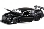 Black 1:24 Scale Diecast Bentley Continental GT3 Model