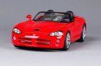 1:18 Silver / Black /Red MaiSto Diecast 2003 Dodge Viper Model