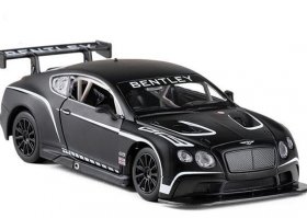 Black 1:24 Scale Diecast Bentley Continental GT3 Model