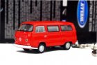Welly 1:87 Scale Yellow / Red Kids VW Key Chain Bus Toy