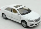 Kids Pull-Back White / Black 1:32 Scale Toyota Camry Toy