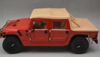 Red 1:18 Scale EXOTO Diecast Hummer H1 Model