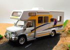 Red / Yellow / Green Kids DIY Motor Home Tour Bus Toy