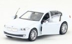 White / Golden Kids 1:36 Scale Welly Diecast BMW 535i Toy