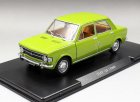 1:24 Scale Green Whitebox Diecast 1969 Fiat 128 Model