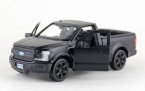 Matte Black 1:36 Scale Kids Diecast Ford F-150 Pickup Truck Toy