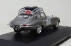 Silver 1:43 Scale Atlas Diecast Jaguar E-Type Coupe Model