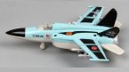 Orange / Blue / Silver Kids Die-Cast MIG-25 Fighter Aircraft Toy