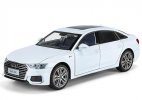 Black / White 1:24 Scale Diecast 2019 Audi A6L Limousine Model