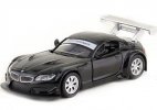 1:38 Scale Black / White Kids Diecast BMW Z4 GT3 Toy