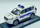 Shanghai Emergency Diecast 2018 Toyota Land Cruiser Prado Model