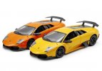 Yellow / Orange 1:24 Scale Diecast Lamborghini Murcielago Model