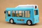 Kids Blue / Orange Plastics Electric City Bus Toy