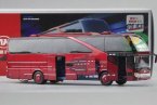 1:42 Scale Red Diecast AnKai Coach Bus Model