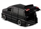 Black / White / Blue 1:32 Scale Kids Diecast Nissan Elgrand Toy