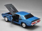 1:24 Red / Blue Welly Diecast 1970 Dodge Challenger T/A Model