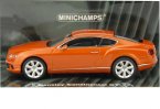 Orange 1:43 Minichamps Diecast Bentley Continental GT Model