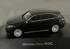 Black /Red 1:87 Scale Diecast 2019 Mercedes-Benz EQC N293 Model