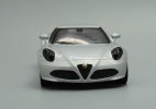 Welly Silver Kids 1:36 Scale Diecast Alfa Romeo 4C Toy