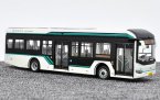 1:50 Scale White Diecast Sunwin iEV12 City Bus Model